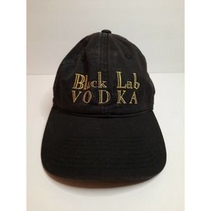 Black Lab VODKA Cap Black